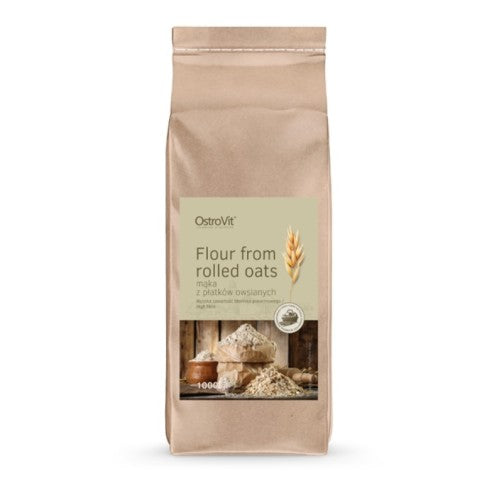 OstroVit Flour from Rolled Oats 1000gr / Овесено брашно - GAIN O'CLOCK