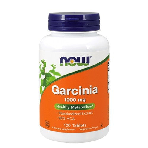 NOW Garcinia 1000 mg - 120 tabs - GAIN O'CLOCK