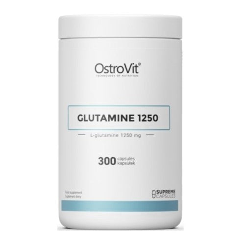 OstroVit Glutamine 1250 / 300 капсули - GAIN O'CLOCK