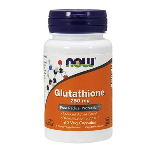 NOW Glutathione 250 мг / 60 капсули - GAIN O'CLOCK