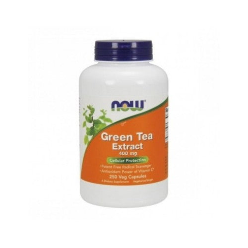 NOW GREEN TEA EXTRACT 400 mg - 250 Caps - GAIN O'CLOCK