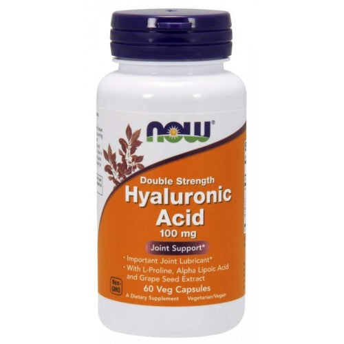 NOW Hyaluronic Acid 100 мг / 60 капсули - GAIN O'CLOCK