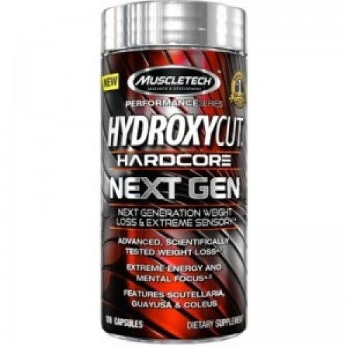 Muscletech Hydroxycut Hardcore Next Gen 100 капсули - GAIN O'CLOCK