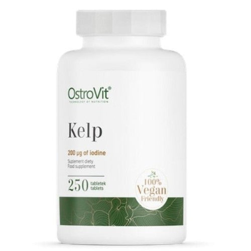 OstroVit Kelp 200 мкг | Natural Iodine Source 250 таблетки - GAIN O'CLOCK