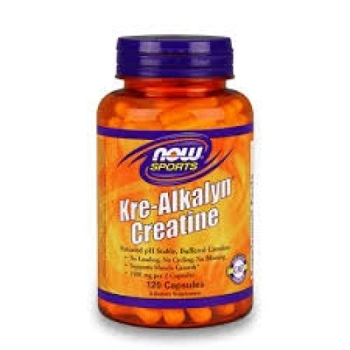 NOW Kre-Alkalyn ® Creatine 120 капсули - GAIN O'CLOCK