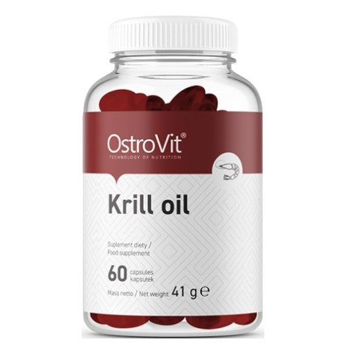 OstroVit Krill Oil 500 mg - 60 tabs - GAIN O'CLOCK