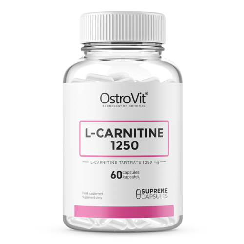 OstroVit L-Carnitine 1250 мг / 60 капсули - GAIN O'CLOCK