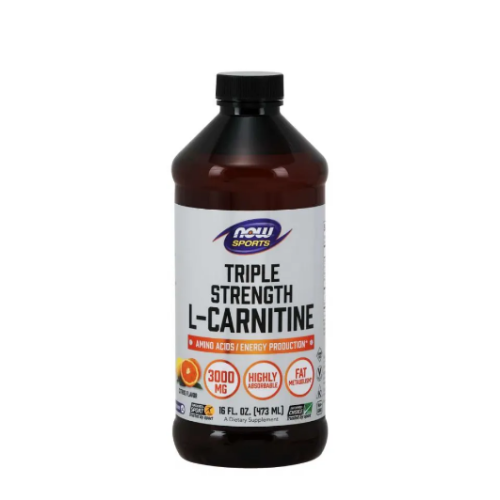 NOW L-Carnitine Liquid - Citrus - 3000 (465 мл) - GAIN O'CLOCK