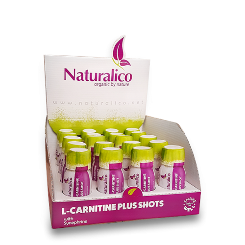 Naturalico L-Carnitine Plus Shot 20x60 мл - GAIN O'CLOCK