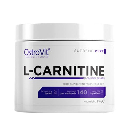 OstroVit L-Carnitine Tartrate Powder 210g - GAIN O'CLOCK