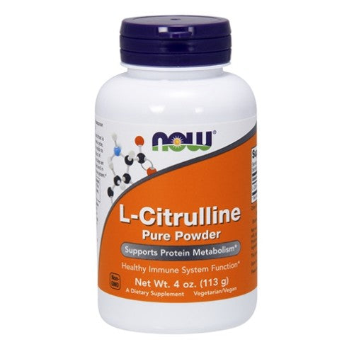 NOW L-Citrulline 113 гр / 75 дози - GAIN O'CLOCK