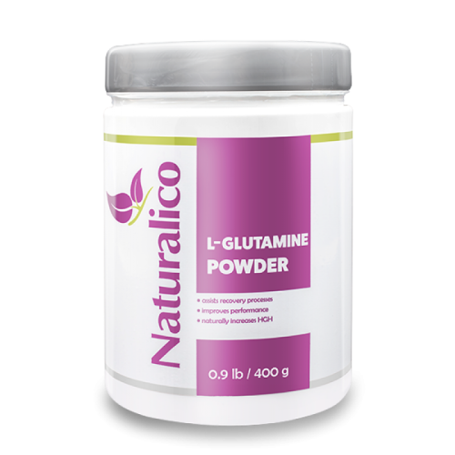 Naturalico L-Glutamine Powder 400 гр - GAIN O'CLOCK