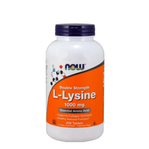 NOW L-Lysine 1000 мг / 250 таблетки - GAIN O'CLOCK