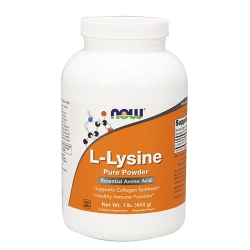 NOW L-Lysine Powder 454 гр - GAIN O'CLOCK