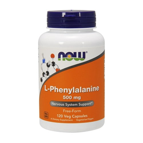 NOW L-Phenylalanine 500 мг / 120 капсули - GAIN O'CLOCK