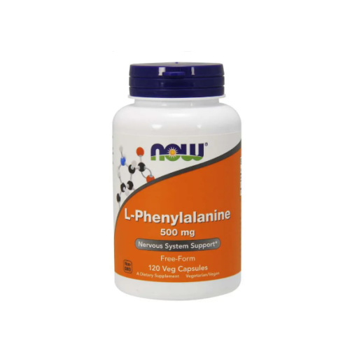 NOW L-Phenylalanine 500 мг / 60 капсули - GAIN O'CLOCK