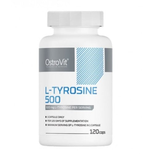 OstroVit L-Tyrosine 500 mg / 120 капсули - GAIN O'CLOCK