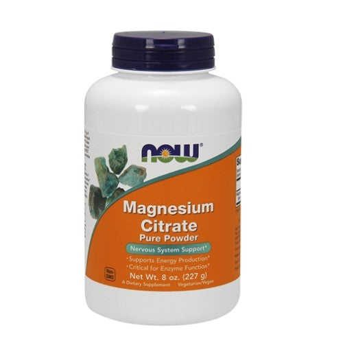 NOW Magnesium Citrate 227 гр - GAIN O'CLOCK