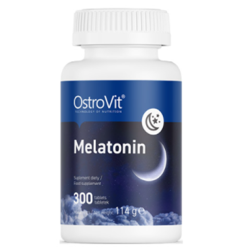 OstroVit Melatonin 1 mg / 300 Tabs - GAIN O'CLOCK