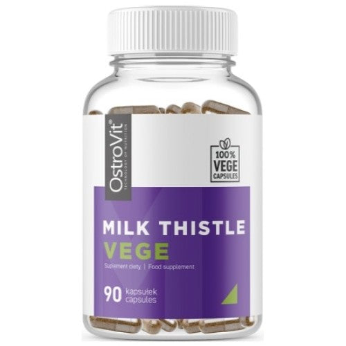 OstroVit Milk Thistle 700 мг / Vege 90 капсули - GAIN O'CLOCK