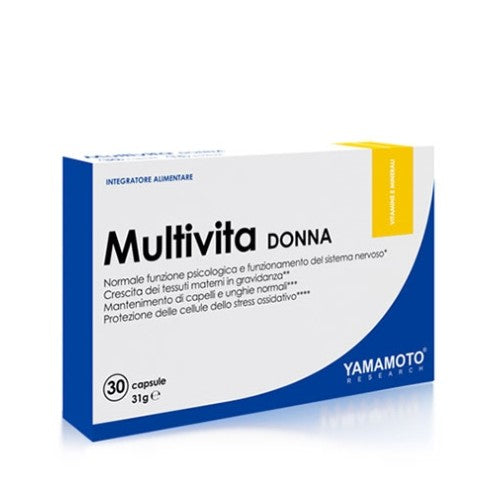 Yamamoto Nutrition MultiVita Donna 30 капсули - GAIN O'CLOCK