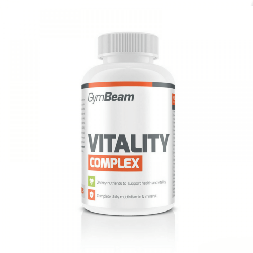 GymBeam Multivitamin Vitality Complex 120 таблетки - GAIN O'CLOCK