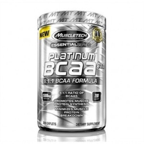 Muscletech Platinum BCAA 8:1:1 200 капсули - GAIN O'CLOCK