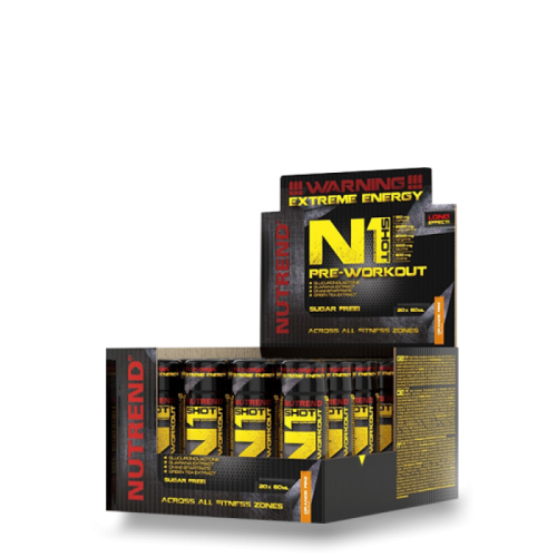 Nutrend N1 Pre-Workout Shot 20x60 мл - GAIN O'CLOCK