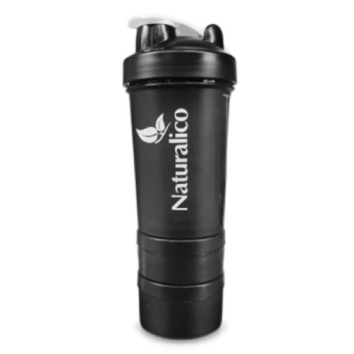 NATURALICO Smart Shaker- Шейкър 600 мл с отделения - GAIN O'CLOCK