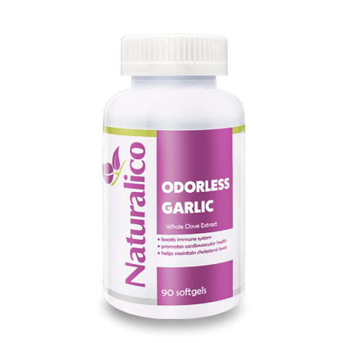 Naturalico Odorless Garlic 90 гел капсули - GAIN O'CLOCK