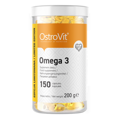 OstroVit Omega 3 150 Гел капсули / 150 Дози - GAIN O'CLOCK