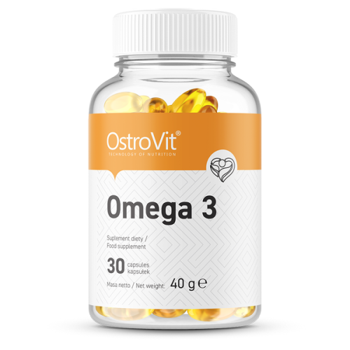 OstroVit Omega 3 30 Гел капсули / 30 Дози - GAIN O'CLOCK