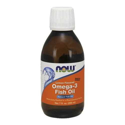 NOW Omega 3 Fish Oil 200 мл - GAIN O'CLOCK