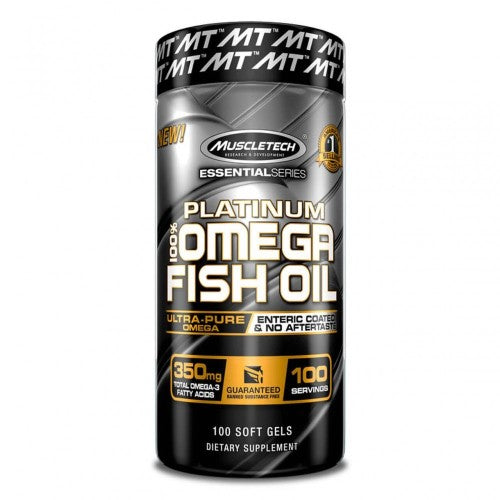 Muscletech Omega Fish Oil 100 капсули - GAIN O'CLOCK