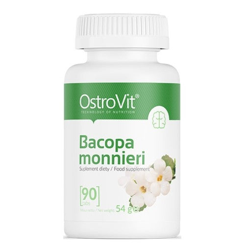 OstroVit PHARMA Bacopa Monnieri / 90 таблетки - GAIN O'CLOCK