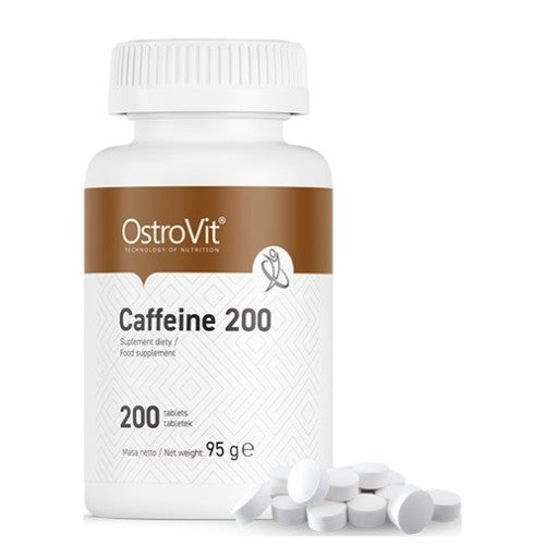 OstroVit PHARMA Caffeine 200 / 200 таблетки - GAIN O'CLOCK