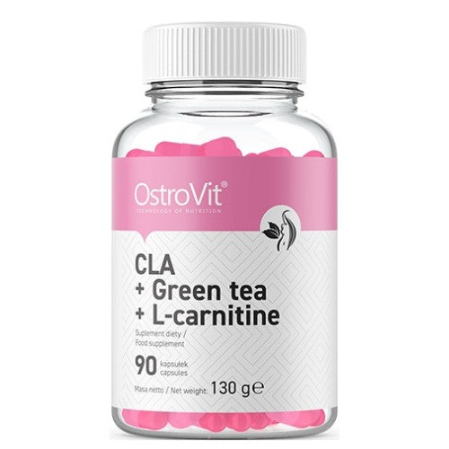 OstroVit PHARMA CLA + Green Tea + L-Carnitine / 90 капсули - GAIN O'CLOCK