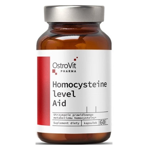 OstroVit PHARMA Homocysteine Level Aid / 60 капсули - GAIN O'CLOCK