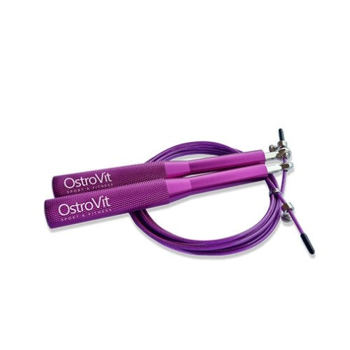 OstroVit PHARMA Speed / Skipping Rope / Purple - GAIN O'CLOCK