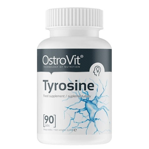 OstroVit PHARMA Tyrosine 500 мг / 90 таблетки - GAIN O'CLOCK