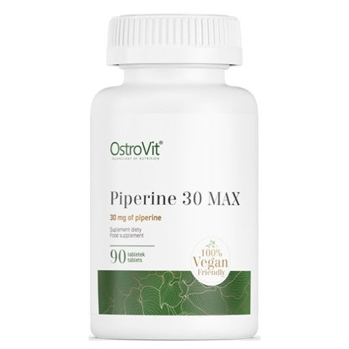 OstroVit Piperine 30 Max / 90 Tabs - GAIN O'CLOCK