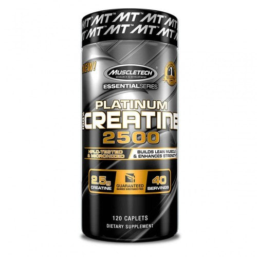 Muscletech Platinum Pure Creatine 2500 120 капсули - GAIN O'CLOCK