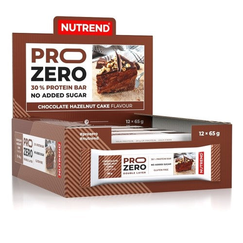 Nutrend PROZERO BAR 12x65 g - GAIN O'CLOCK