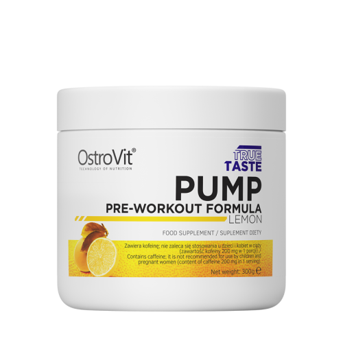 OstroVit PUMP Pre-Workout Formula 300 гр / 30 Дози - GAIN O'CLOCK