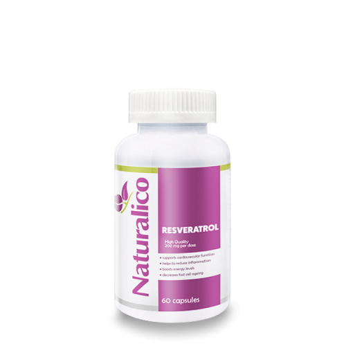 Naturalico Resveratrol 200 мг / 60 капсули - GAIN O'CLOCK