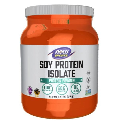 NOW Soy Protein Isolate | Unflavored 907 гр - GAIN O'CLOCK