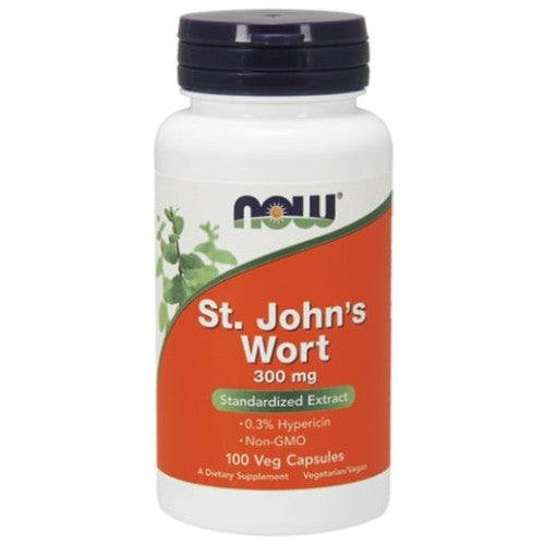 NOW St. John's Wort 300 мг / 100 капсули - GAIN O'CLOCK