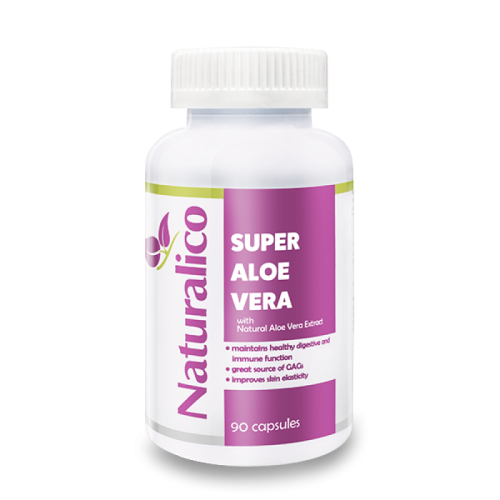 Naturalico Super Aloe Vera 90 капсули - GAIN O'CLOCK