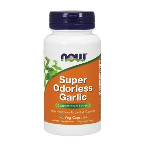 NOW Super Odorless Garlic / 90 капсули - GAIN O'CLOCK