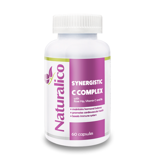 Naturalico Synergistic C Complex 60 капсули - GAIN O'CLOCK